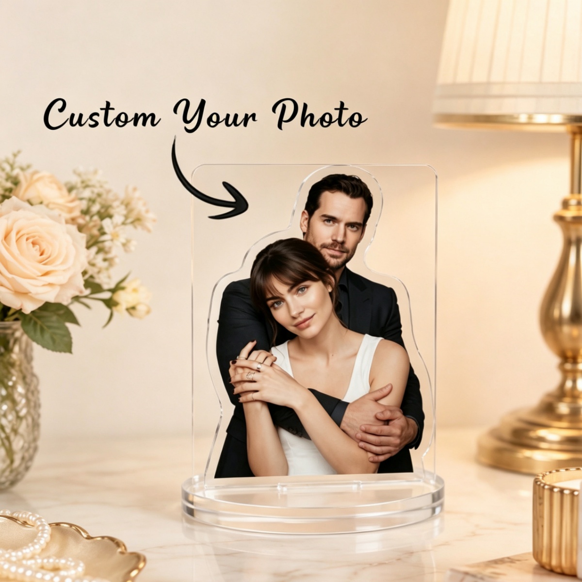 Wedding Party Supply - Custom Acrylic Character Portrait Decor –