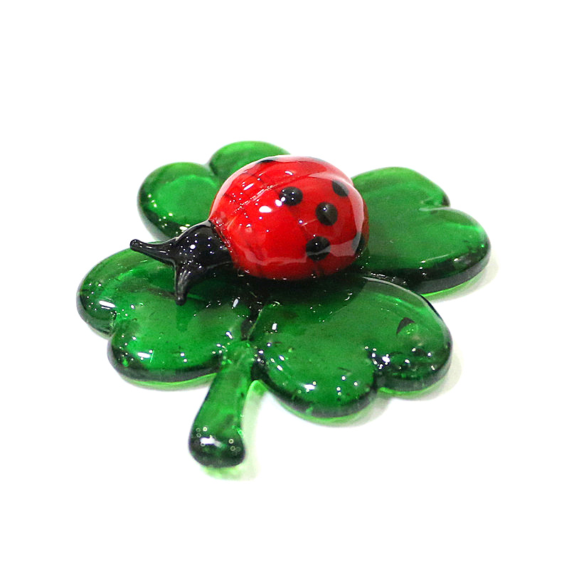 Wedding Supply Wholesale - Custom Wholesale Handmade Glass Lucky Leaf