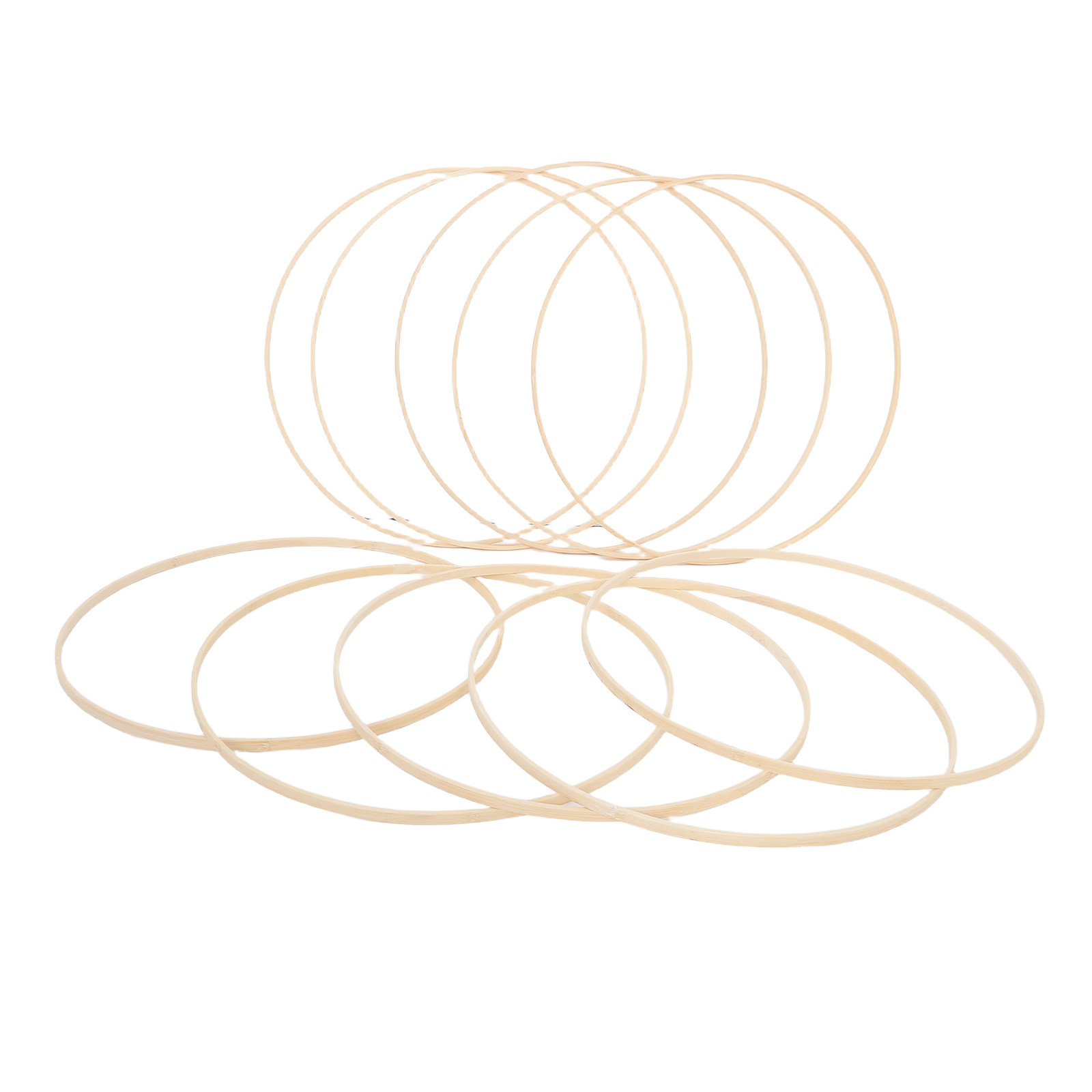 10Pcs Bamboo Floral Hoops Mate - Wedding Floral Supply 评论和价格