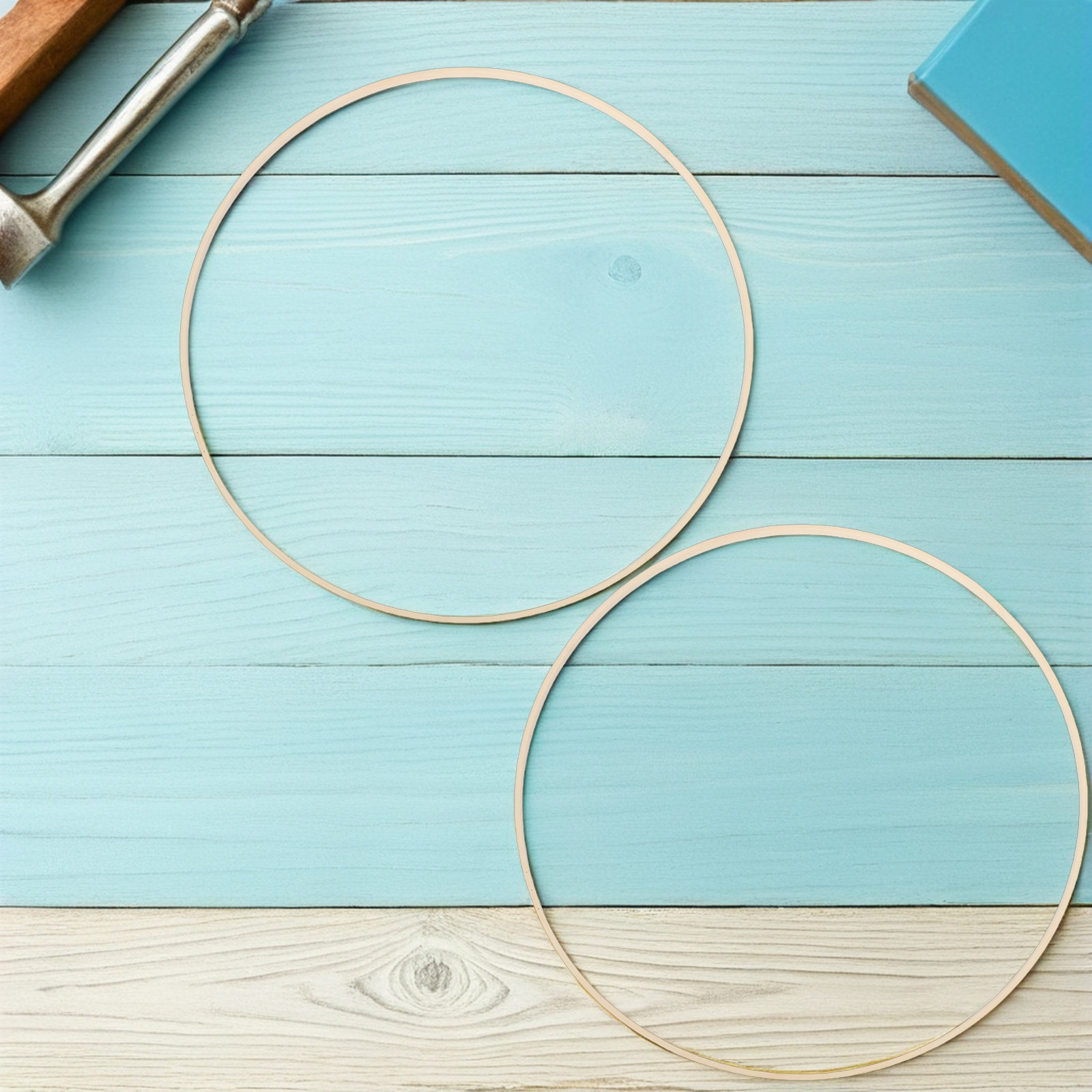 10Pcs Bamboo Floral Hoops Mate - Wedding Floral Supply 评论和价格