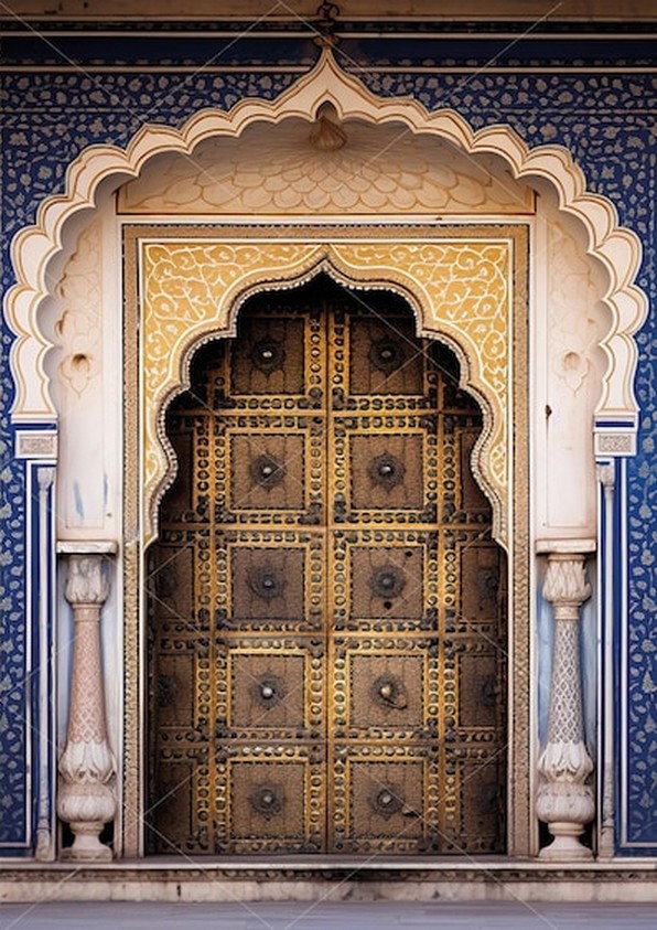 Indian Arch Door Haldi Mehendi - Indian Wedding Decor Supply 评论和价格