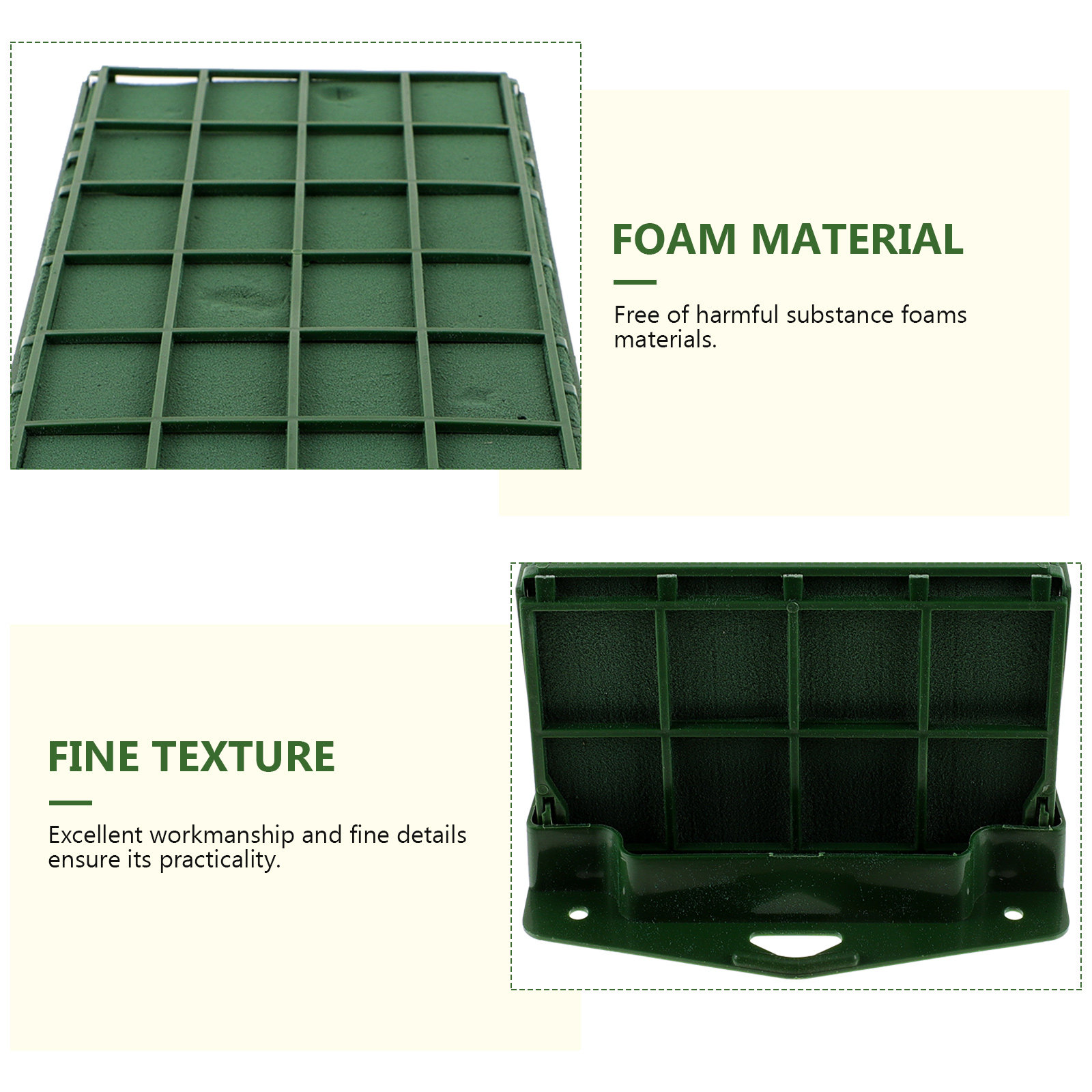 2Pcs Floral Foam Cage Flower H - Wedding Floral Supply 评论和价格