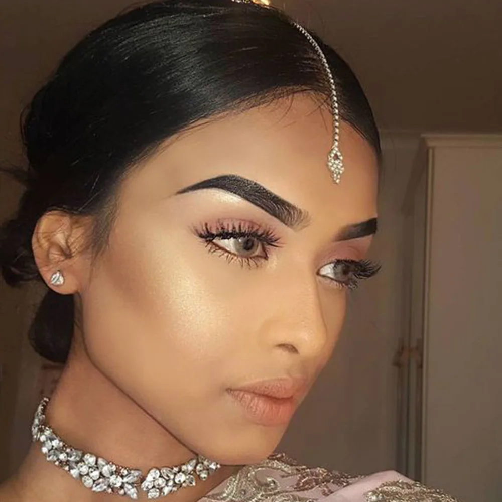 Stonefans Geometric Forehead C - Indian Wedding Supply 评论和价格
