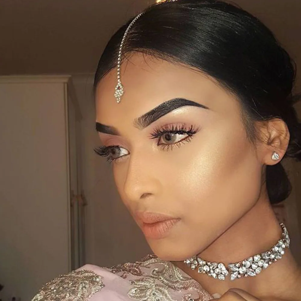 Stonefans Geometric Forehead C - Indian Wedding Supply 评论和价格