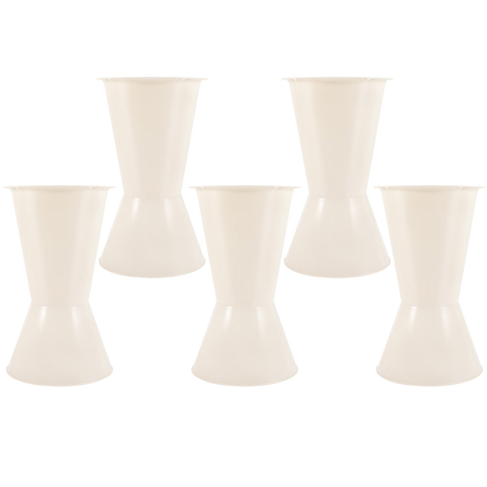 5Pcs Bouquet Holder Plastic We - Wedding Floral Supply 评论和价格