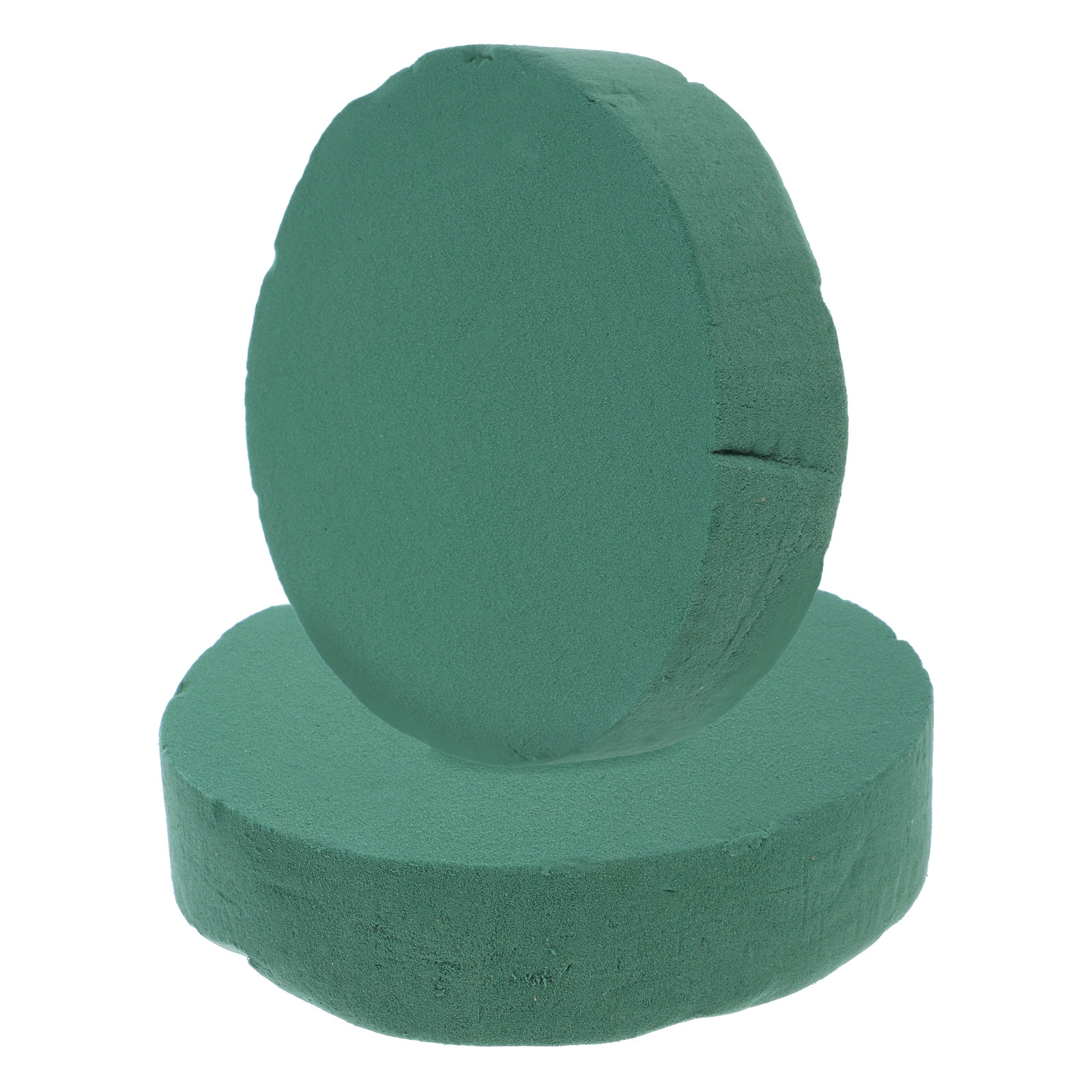 2Pcs Round Wet Floral Foam Blo - Wedding Floral Supply 评论和价格