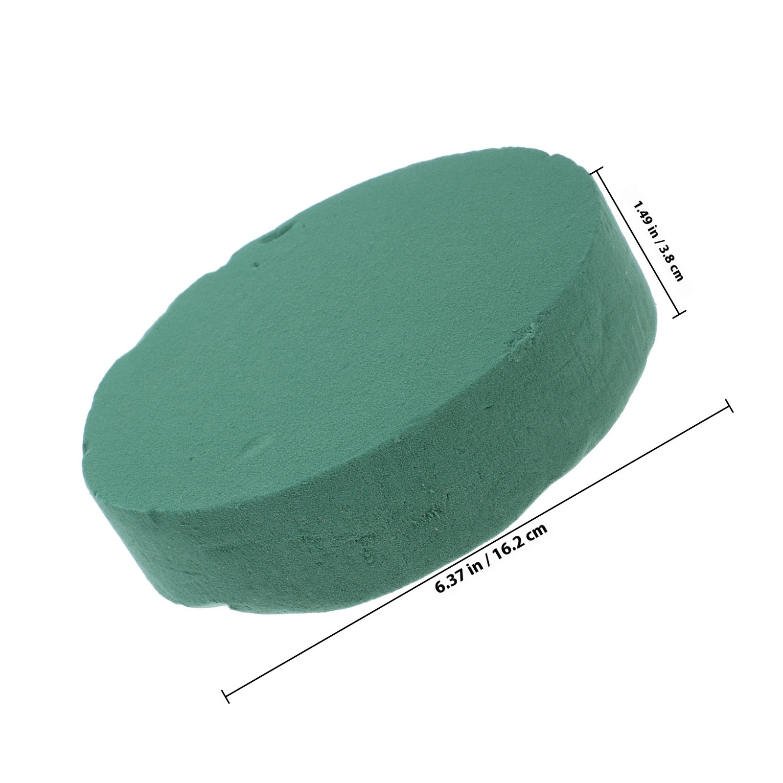 2Pcs Round Wet Floral Foam Blo - Wedding Floral Supply 评论和价格