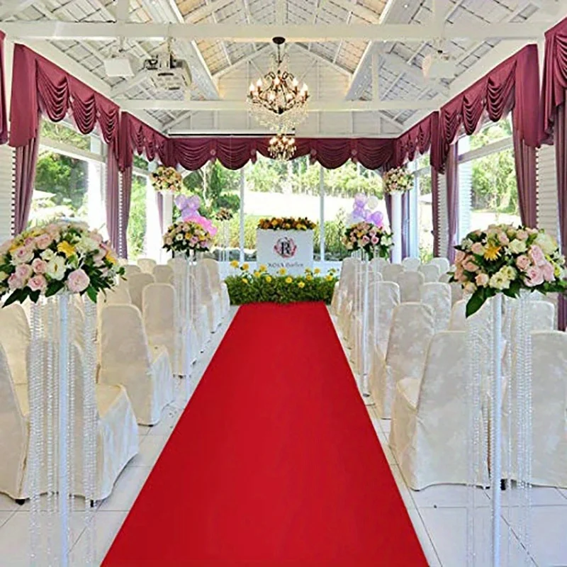 Red Carpet Ceremony Party Stag - Aisle Runner White 评论和价格