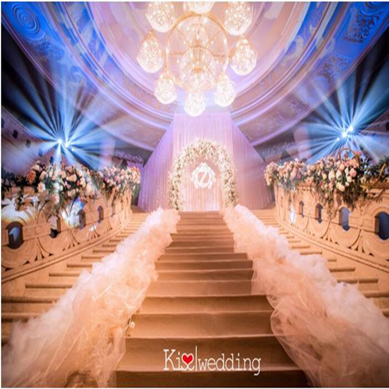 Elegant White Wedding Decorati - Aisle Runner White 评论和价格