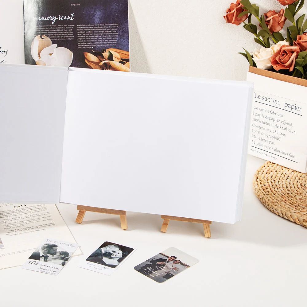 Personalized Wedding Guest Boo - Personalized Guest Book 评论和价格