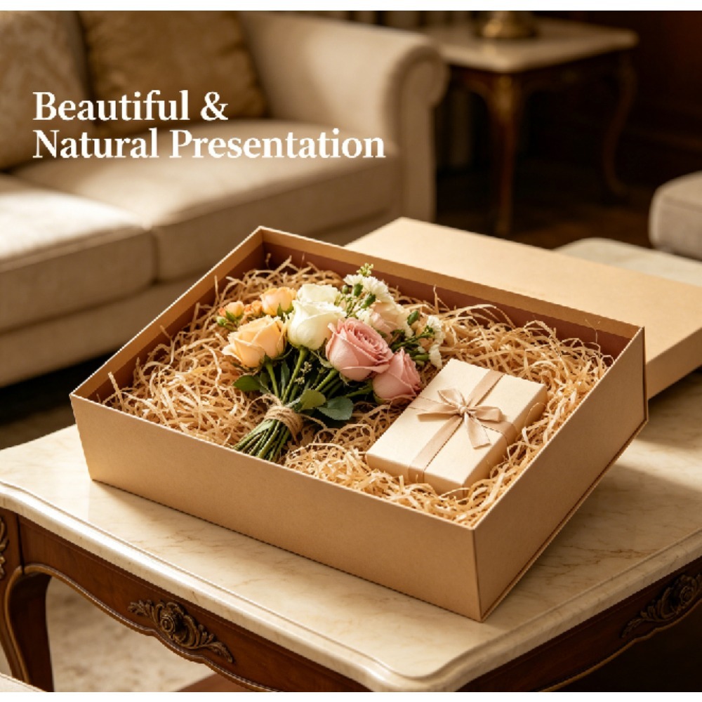 Natural Vintage Raffia Shred F - Wedding Floral Supply 评论和价格