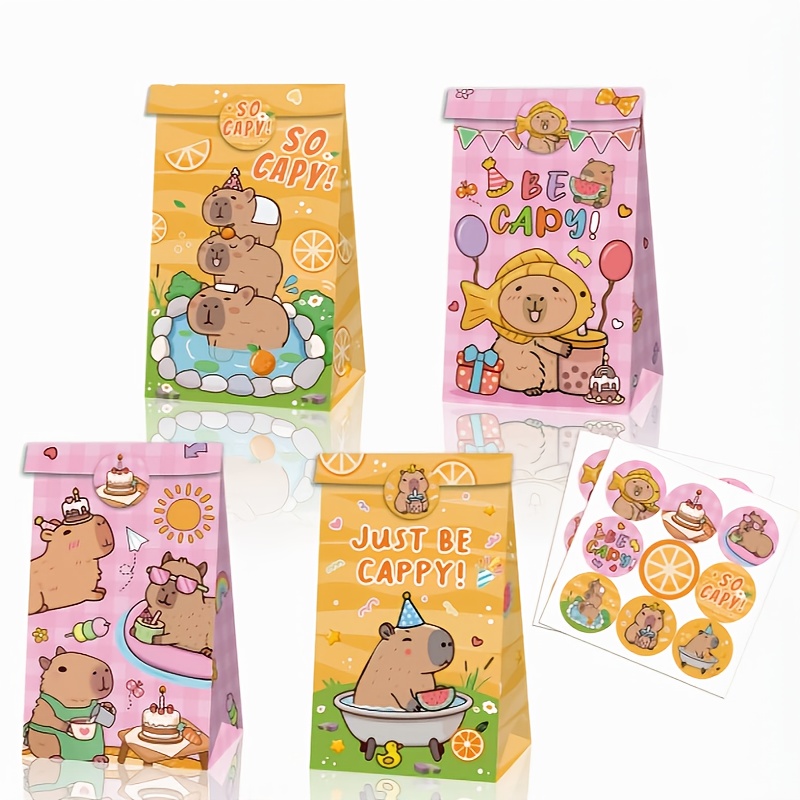 12/24/48pcs Capybara Candy Bag - Wedding Supply.Box 评论和价格
