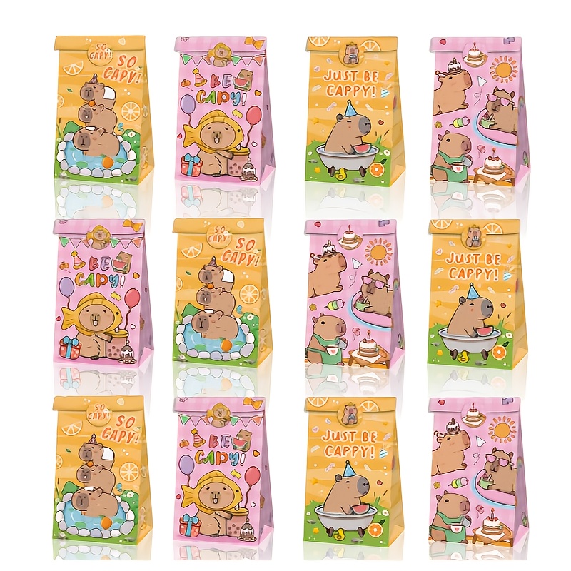 12/24/48pcs Capybara Candy Bag - Wedding Supply.Box 评论和价格