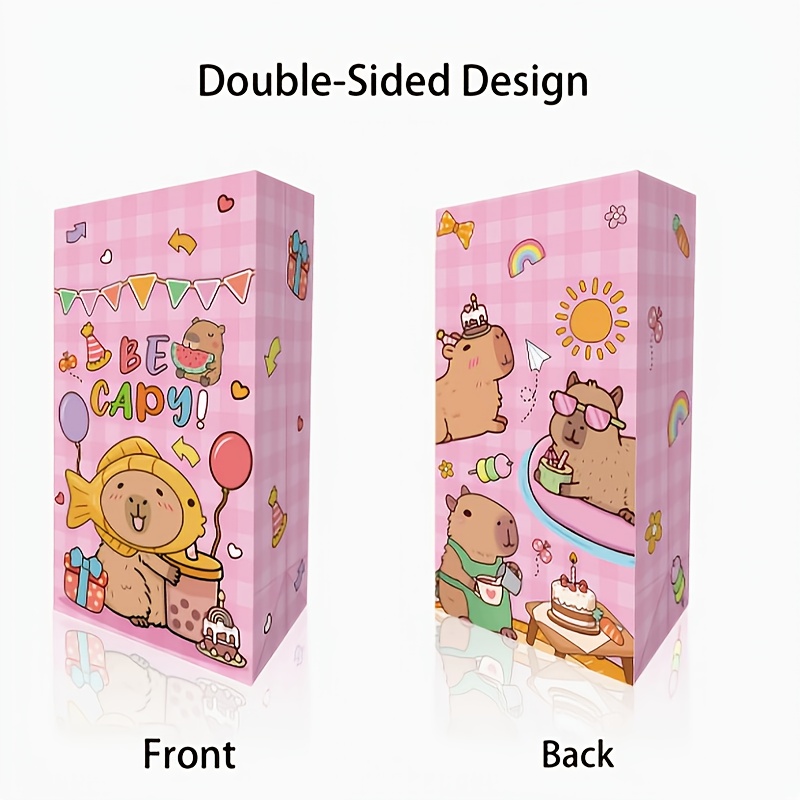 12/24/48pcs Capybara Candy Bag - Wedding Supply.Box 评论和价格