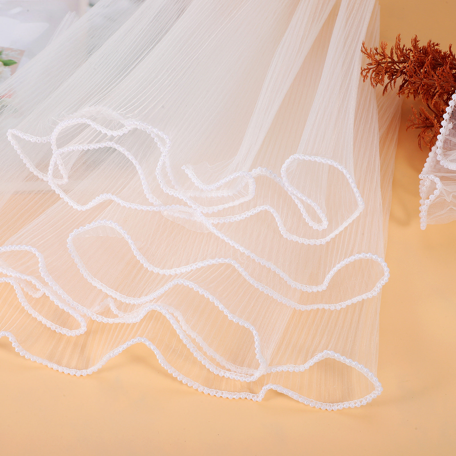 Pearl Mesh Flower Wrapping Net - Wedding Floral Supply 评论和价格