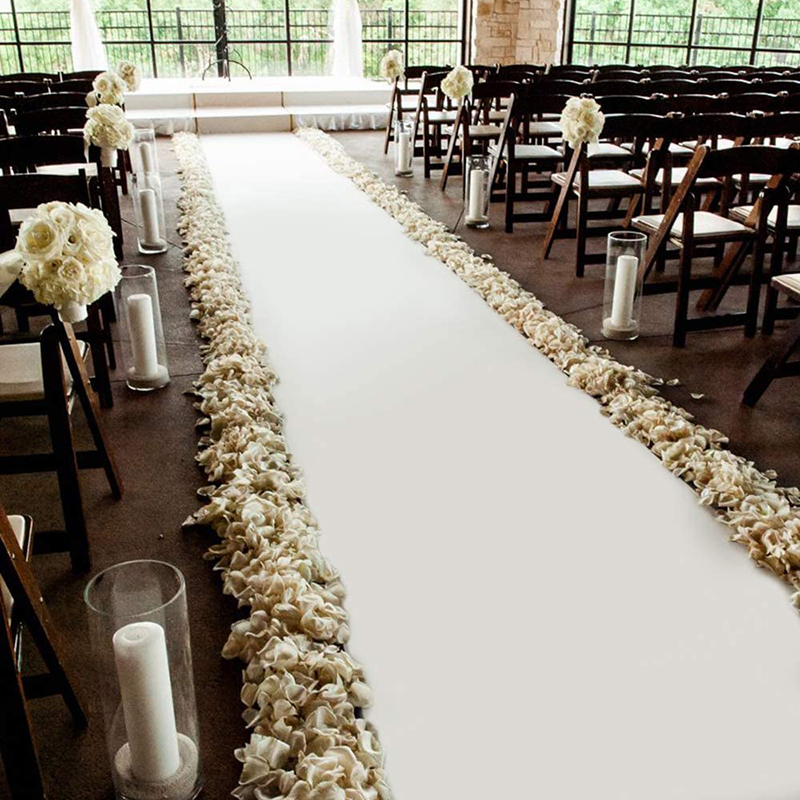 Wedding Aisle Runners Party Bi - Aisle Runner White 评论和价格