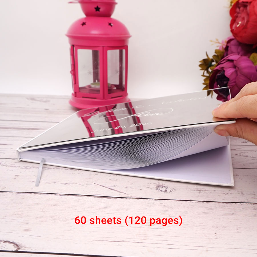 25x18cm Eternal Love Style Per - Personalized Guest Book 评论和价格