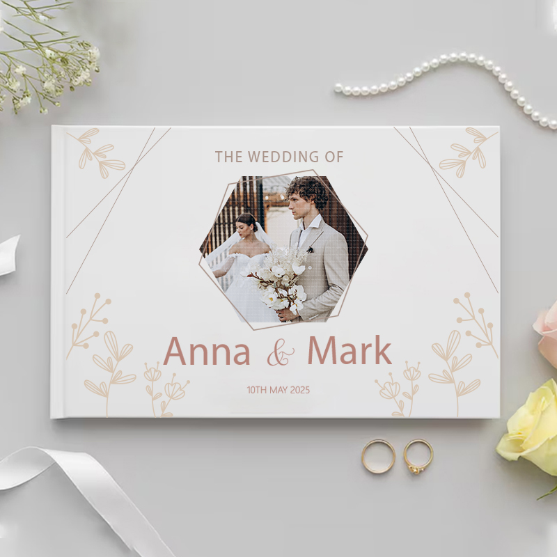 Personalized Guest Book for We - Personalized Guest Book 评论和价格