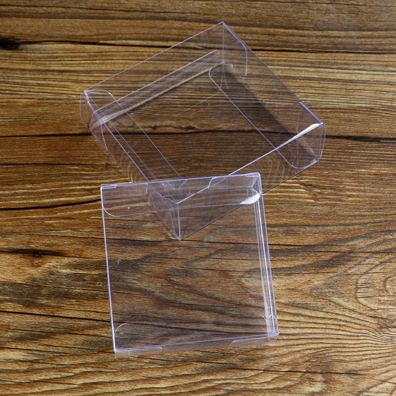50pcs Square Transparent PVC B - Wedding Supply.Box 评论和价格