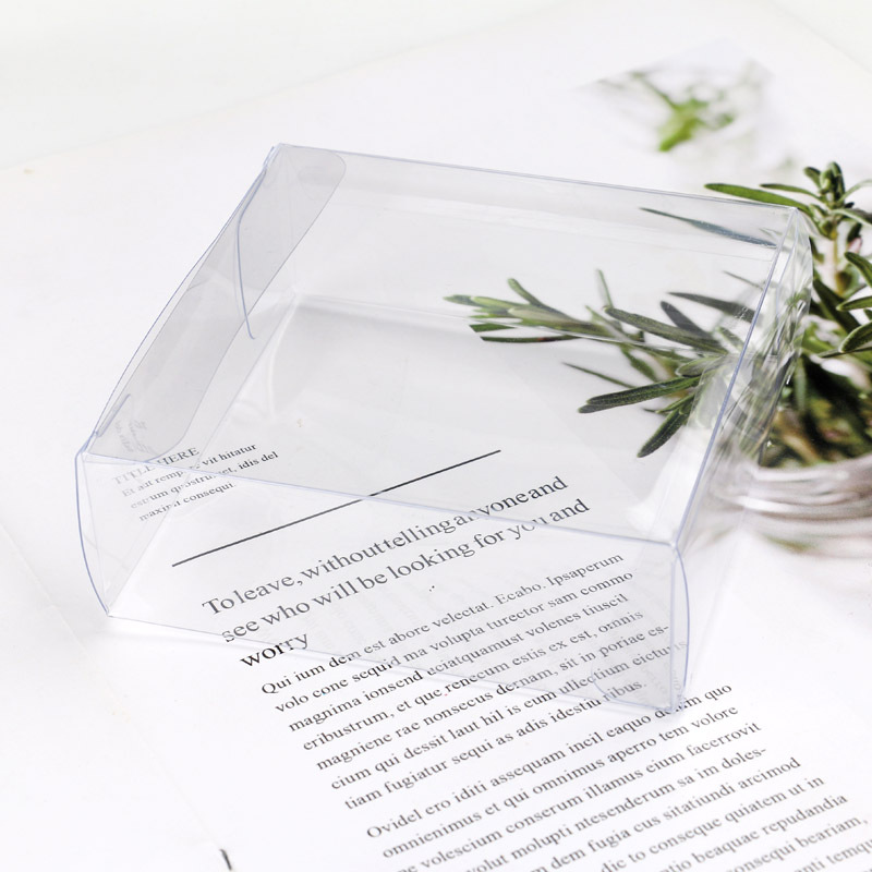 50pcs Square Transparent PVC B - Wedding Supply.Box 评论和价格