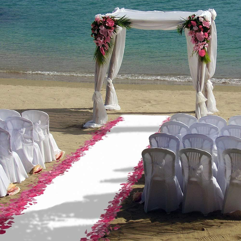 France Free Shipping Wedding C - Aisle Runner White 评论和价格