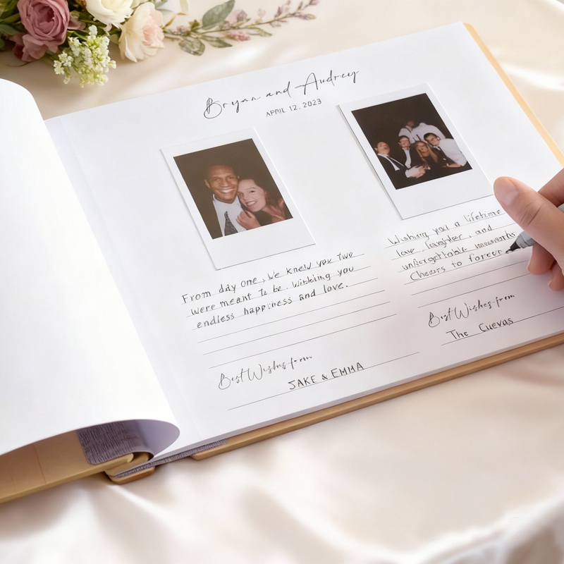 Personalized Wedding Guest Boo - Personalized Guest Book 评论和价格