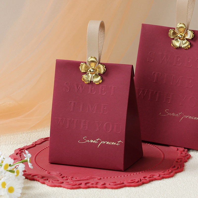 20/50Pcs Premium Wine Red Gift - Wedding Supply Wholesale 评论和价格