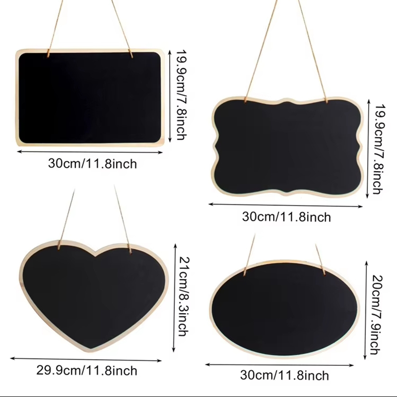 Rustic Wedding Wooden Blackboa - Wedding Ceremony Supply 评论和价格