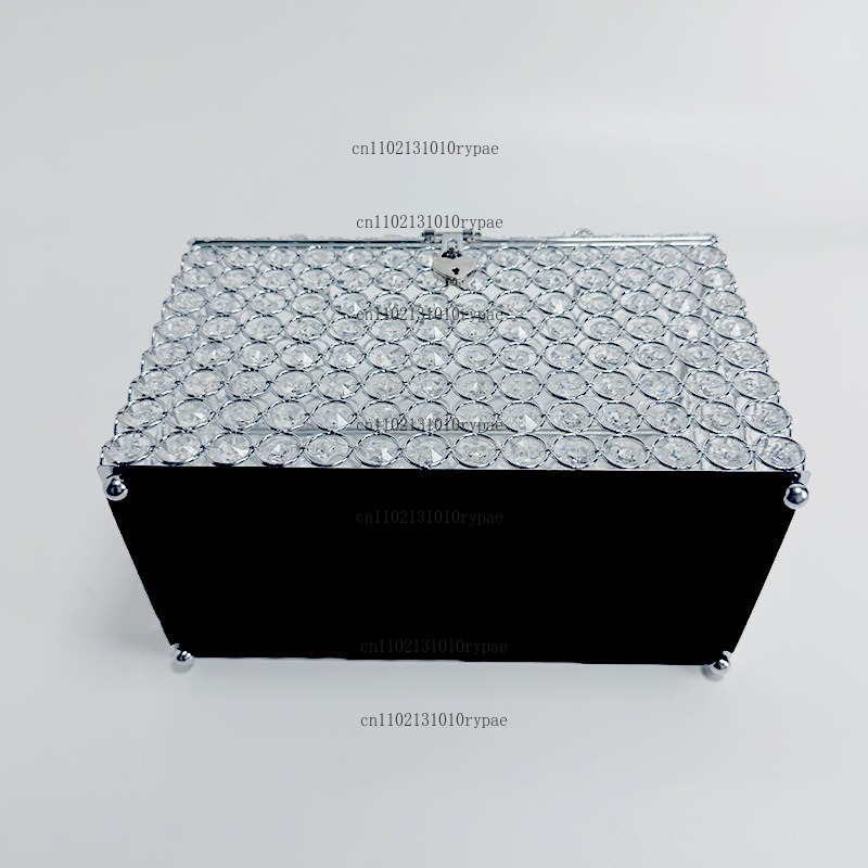 Crystal jewelry box, money jar - Wedding Supply.Box 评论和价格