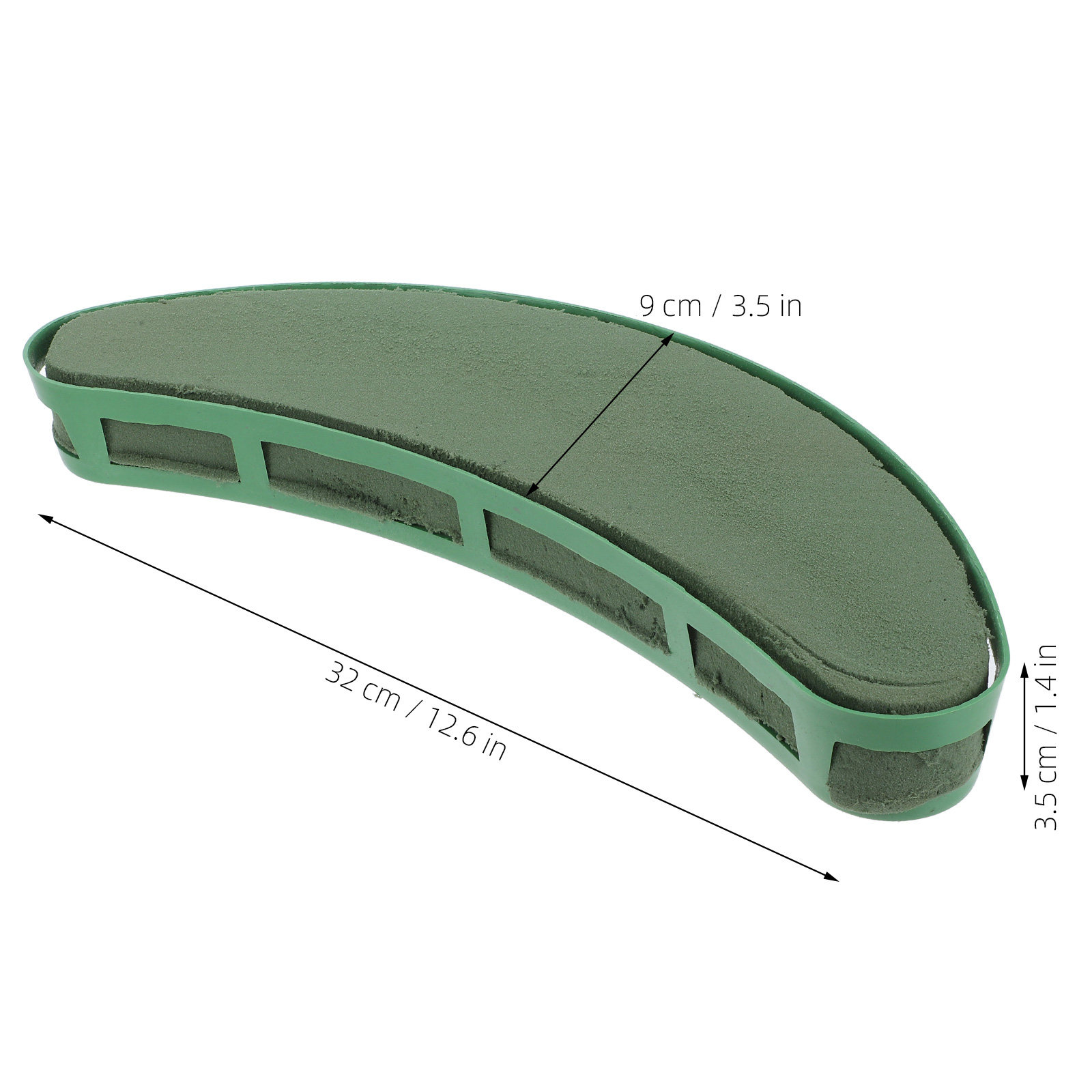 Floral Foam Crescent Base Wedd - Wedding Floral Supply 评论和价格