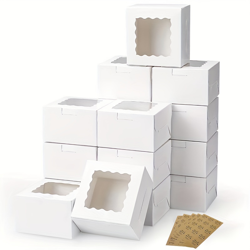 10Pcs Kraft Paper Cake Candy B - Wedding Supply.Box 评论和价格
