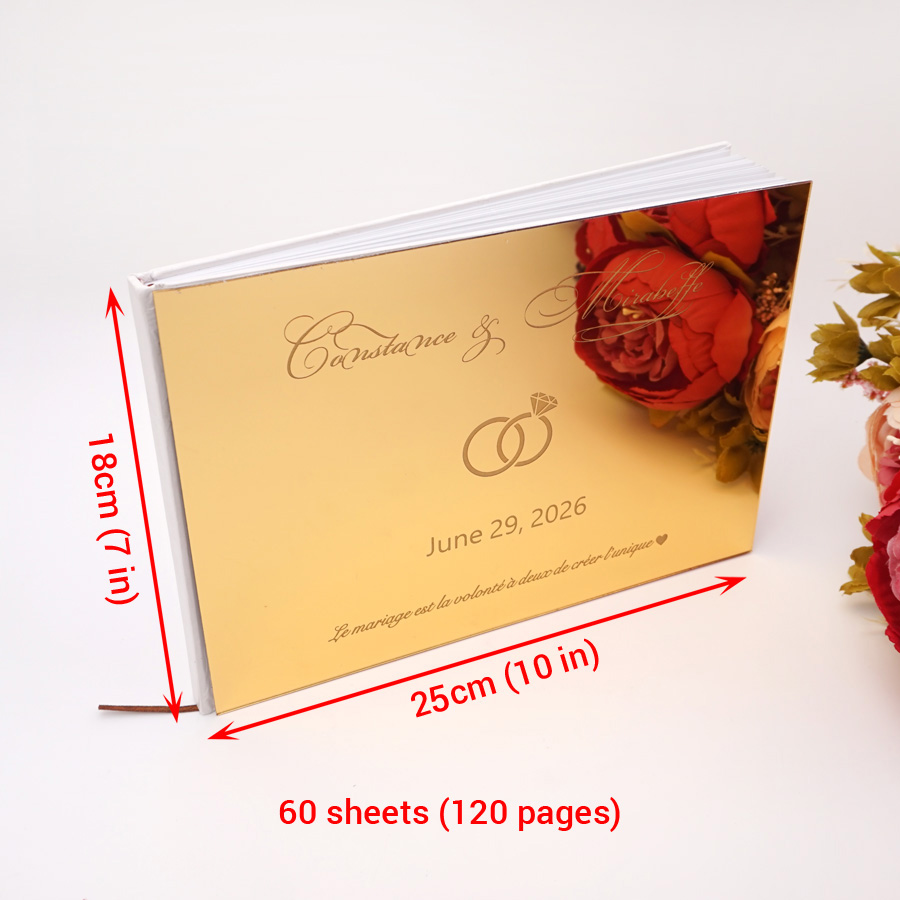 Personalized Wedding Custom Si - Personalized Guest Book 评论和价格