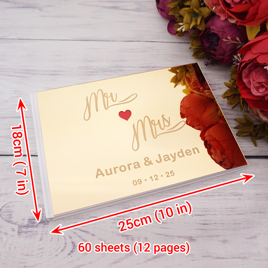 Personalized Custom Engraved N - Personalized Guest Book 评论和价格