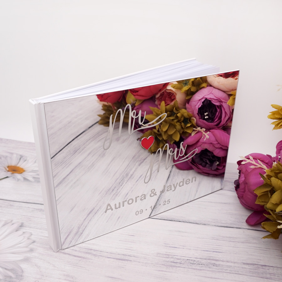 Personalized Custom Engraved N - Personalized Guest Book 评论和价格
