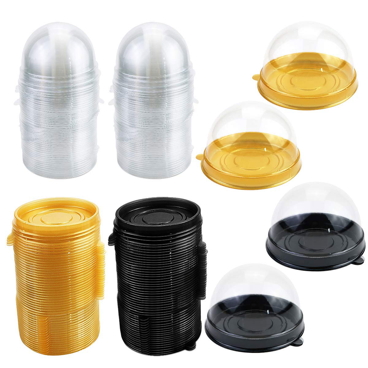 Transparent Cake Dessert Box C - Wedding Supply.Box 评论和价格