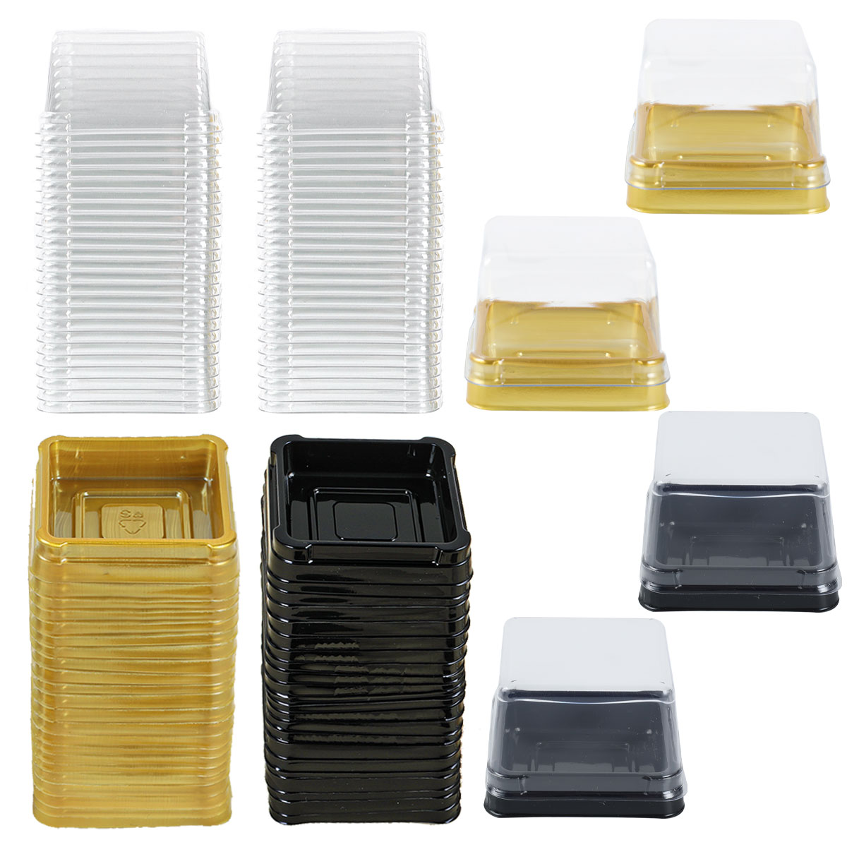 Transparent Cake Dessert Box C - Wedding Supply.Box 评论和价格