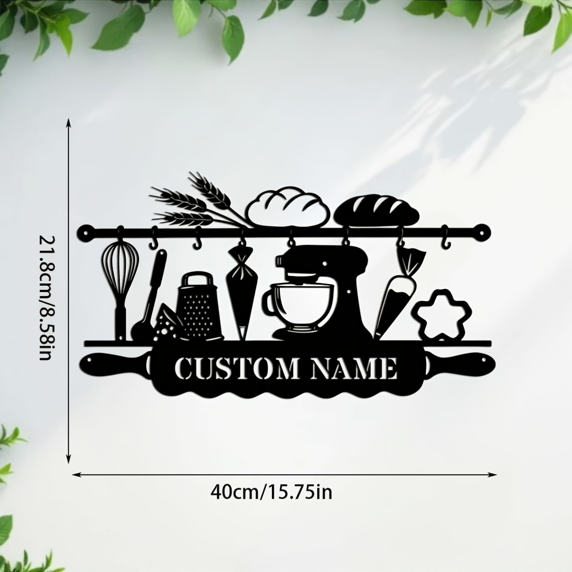 Personalized Kitchen Iron Wall - Wedding Party Supply 评论和价格