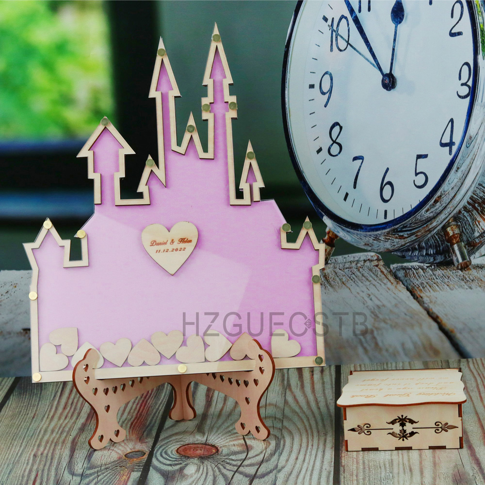 Personalized  Castle Guest Boo - Personalized Guest Book 评论和价格