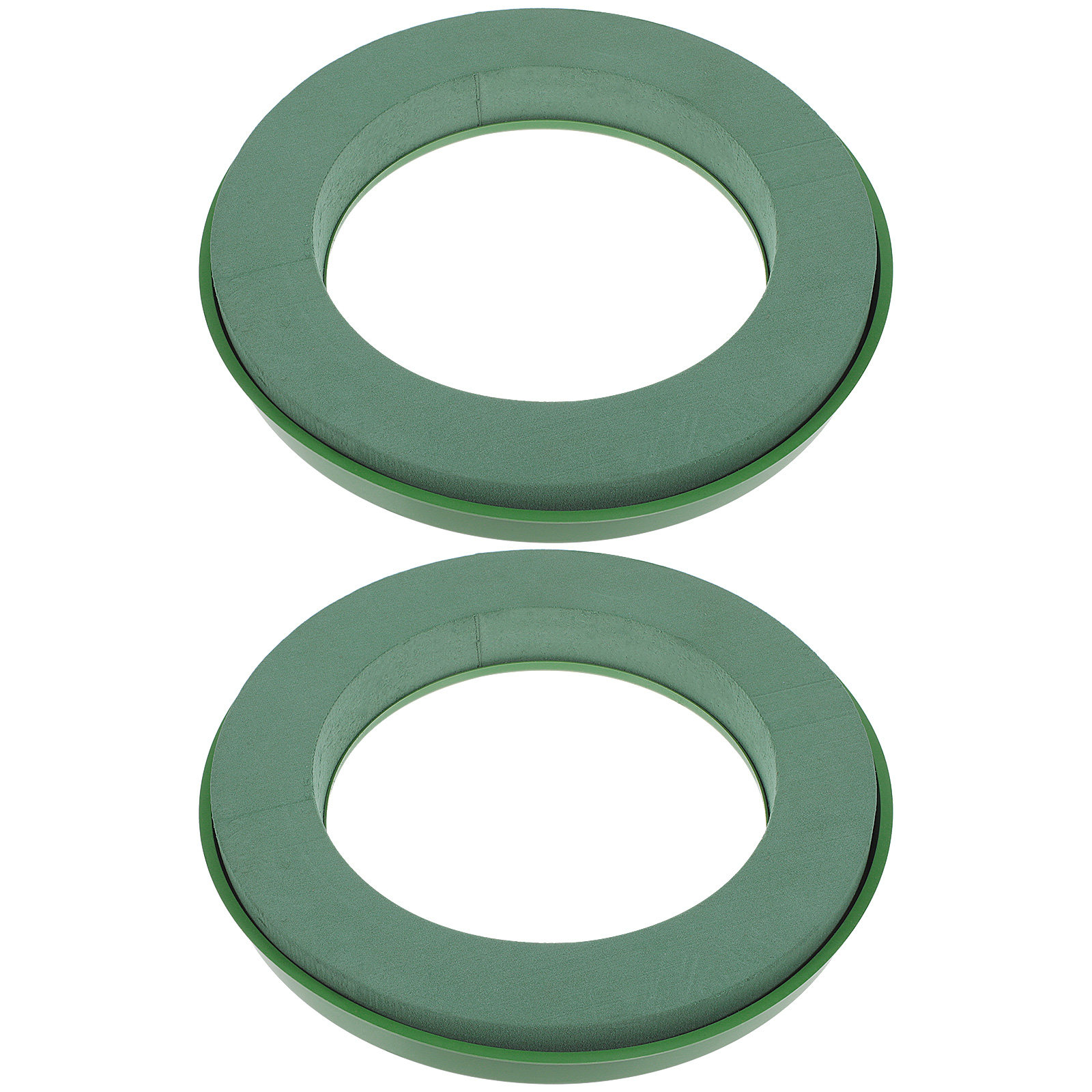 2Pcs Green Floral Foam Rings W - Wedding Floral Supply 评论和价格