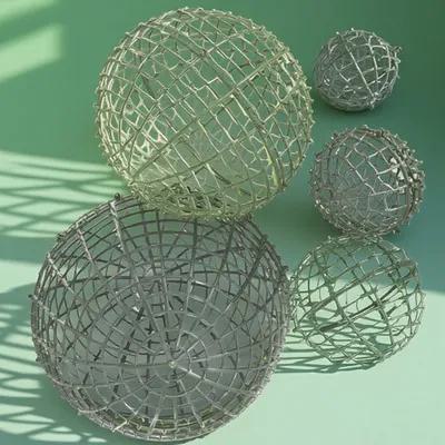 5Pcs Decorative Flower Ball Fr - Wedding Floral Supply 评论和价格
